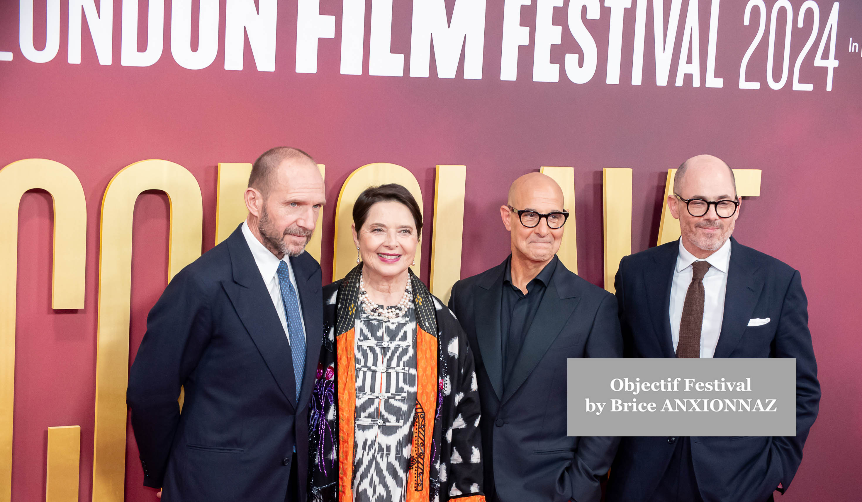 — royaume uni londres bfi london film festival 68th bfi london film festival 10 10 2024 conclave group photos